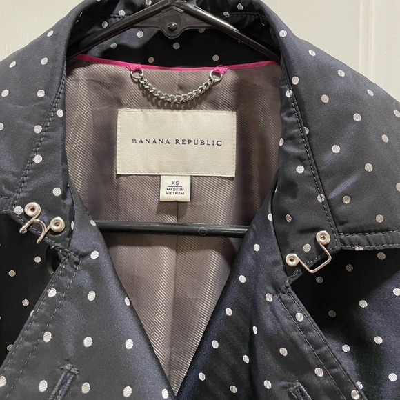 Banana Republic Rain Coat Women Small - Picture 2 of 3